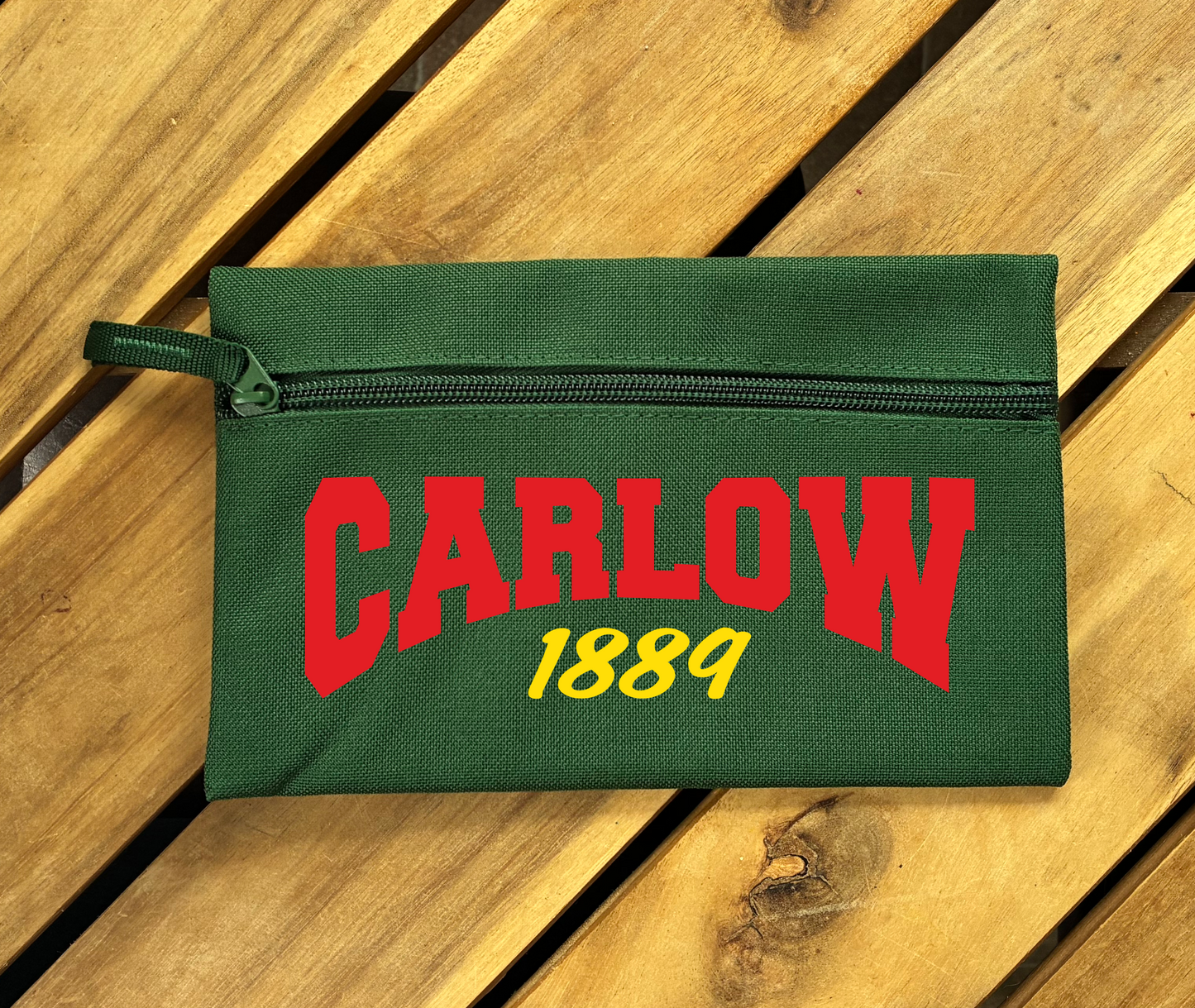 Gaelic Games (GAA) County Colours Pencil Case (single) - Polyester - All Irish Counties Available. Hurling Camogie Gaelic Football Ladies Gaelic Football