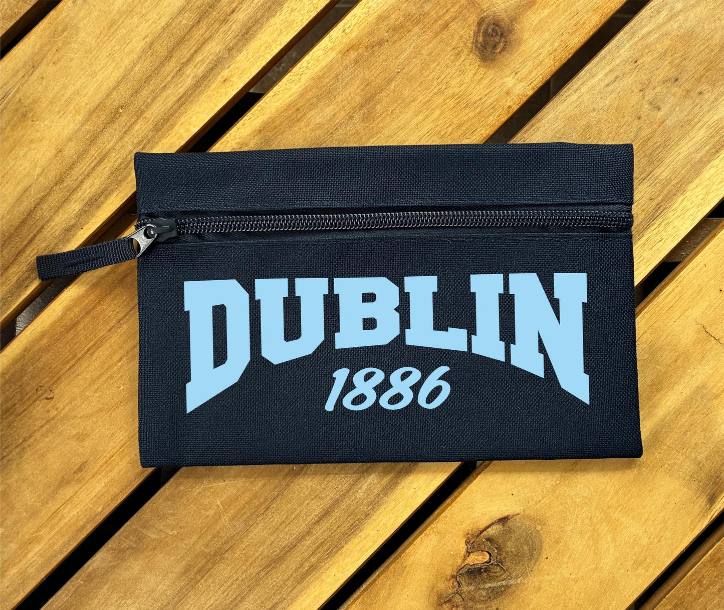 Gaelic Games (GAA) County Colours Pencil Case (single) - Polyester - All Irish Counties Available. Hurling Camogie Gaelic Football Ladies Gaelic Football