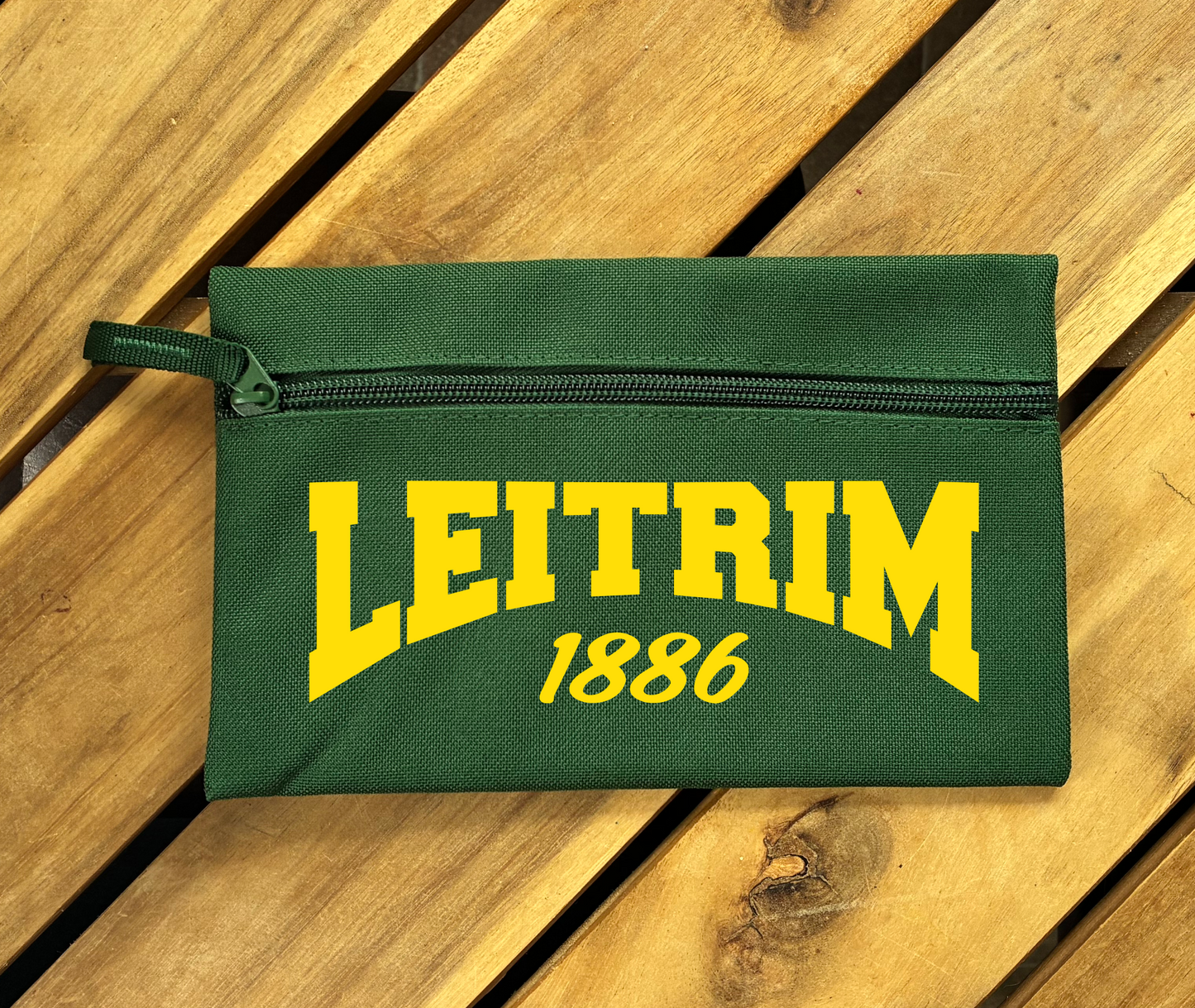 Gaelic Games (GAA) County Colours Pencil Case (single) - Polyester - All Irish Counties Available. Hurling Camogie Gaelic Football Ladies Gaelic Football