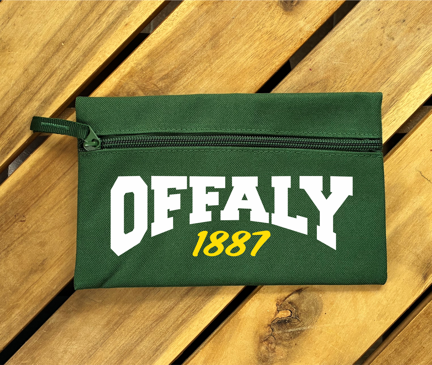 Gaelic Games (GAA) County Colours Pencil Case (single) - Polyester - All Irish Counties Available. Hurling Camogie Gaelic Football Ladies Gaelic Football