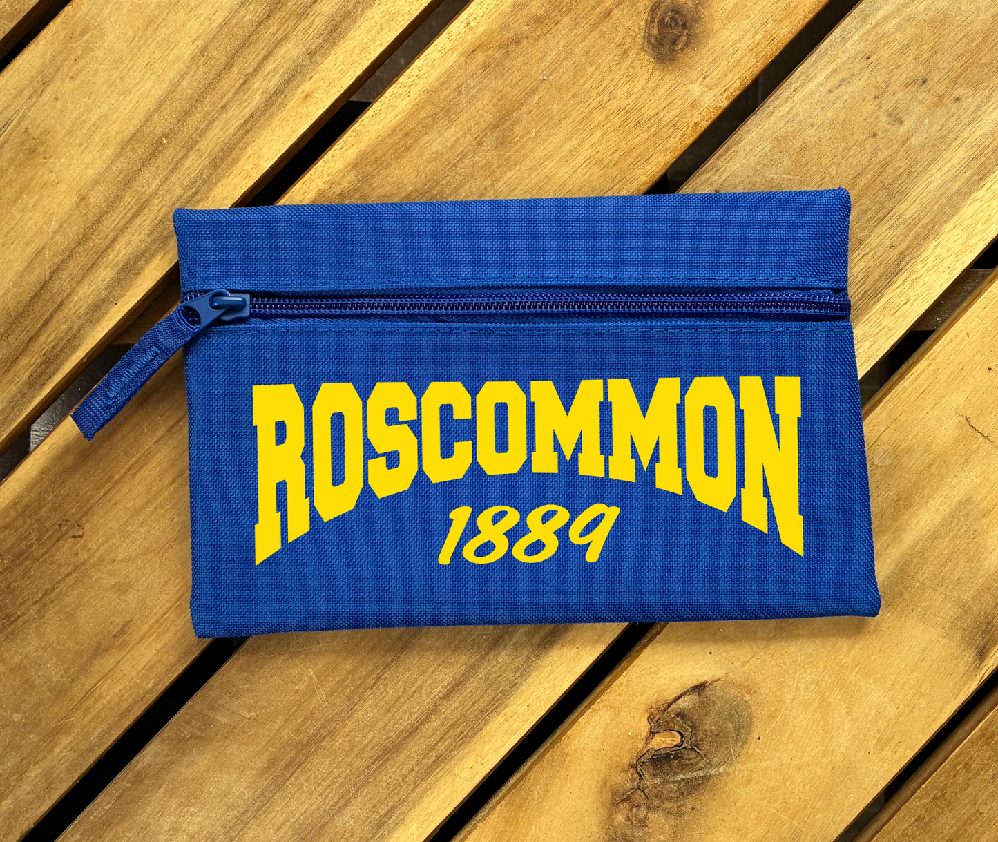 Gaelic Games (GAA) County Colours Pencil Case (single) - Polyester - All Irish Counties Available. Hurling Camogie Gaelic Football Ladies Gaelic Football