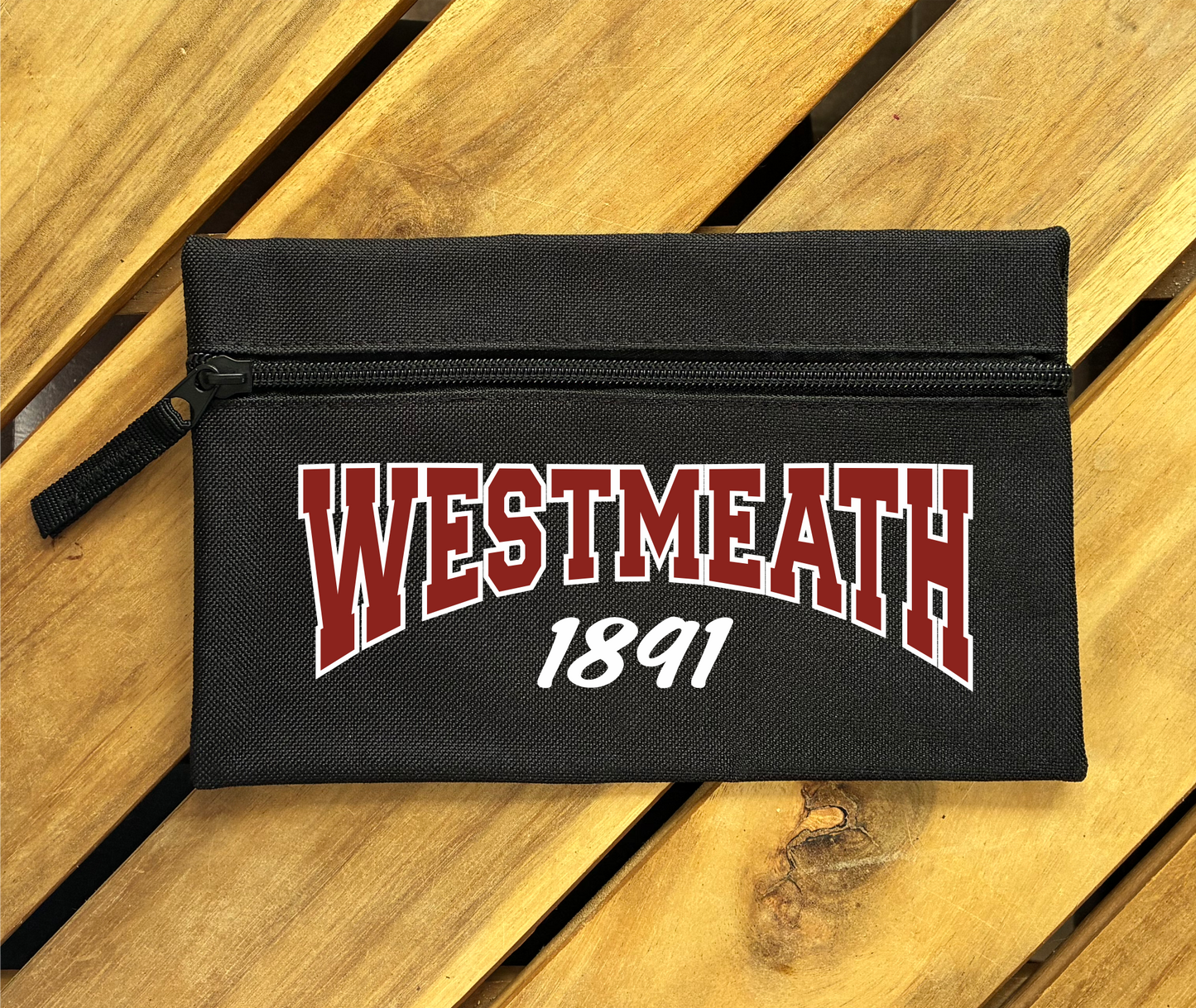 Gaelic Games (GAA) County Colours Pencil Case (single) - Polyester - All Irish Counties Available. Hurling Camogie Gaelic Football Ladies Gaelic Football