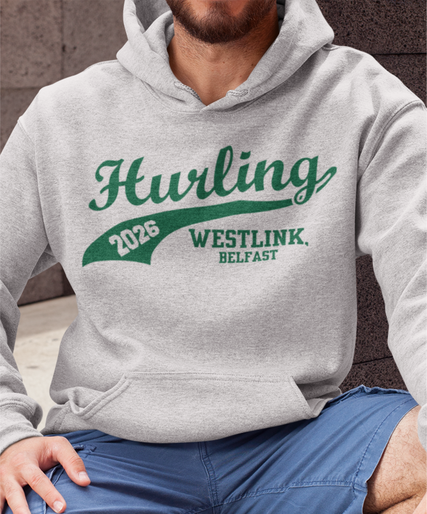 Westlink, Belfast, Hurling Swash Hoodie - Adult