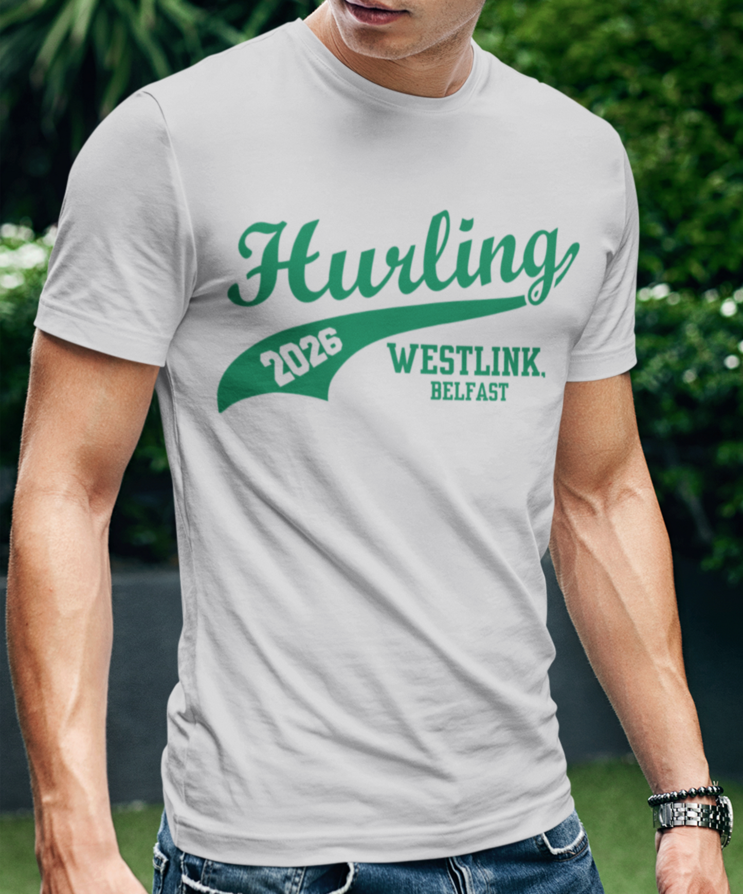 Westlink, Belfast, Hurling Swash T-Shirt - Adult