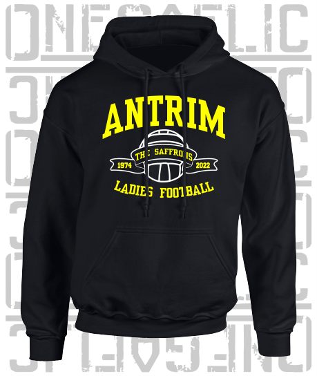 Ladies Gaelic Football Hoodie - Adult - All Counties Available