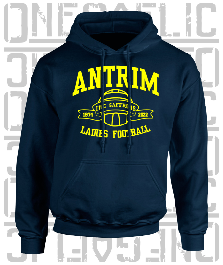 Ladies Gaelic Football Hoodie - Adult - All Counties Available