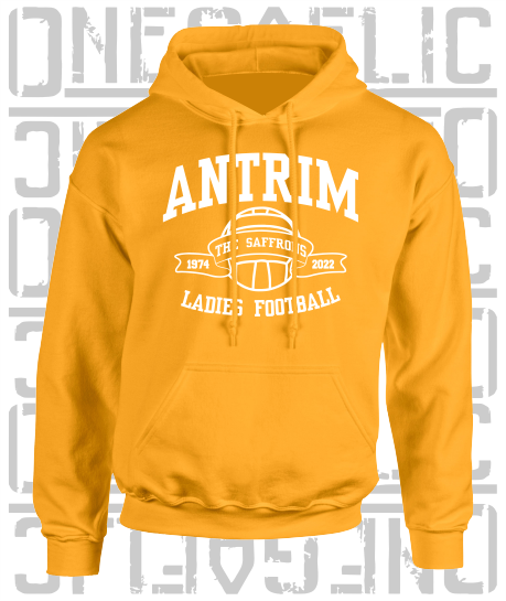 Ladies Gaelic Football Hoodie - Adult - All Counties Available