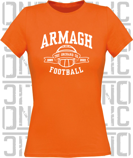 Football - Gaelic - Ladies Skinny-Fit T-Shirt - Armagh