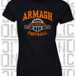 Football - Gaelic - Ladies Skinny-Fit T-Shirt - Armagh