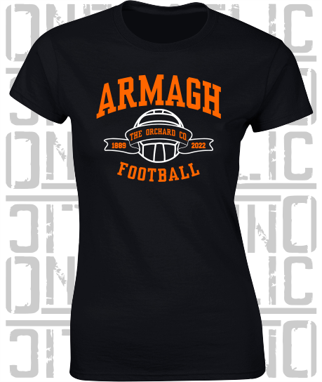 Football - Gaelic - Ladies Skinny-Fit T-Shirt - Armagh