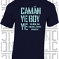 Camán Ye Boy Ye - Hurling T-Shirt Adult - Dublin