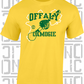 County Map Camogie T-Shirt - Adult - Offaly