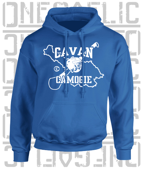 County Map Camogie Hoodie - Adult - Cavan