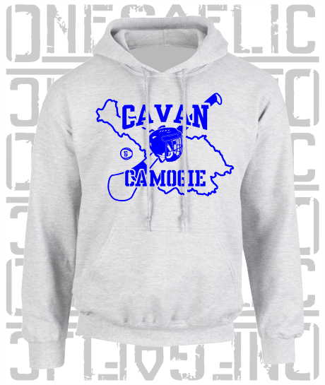 County Map Camogie Hoodie - Adult - Cavan