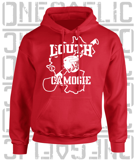 County Map Camogie Hoodie - Adult - All Counties Available