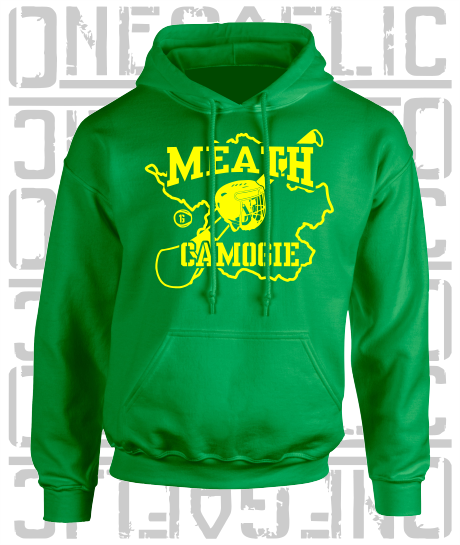 County Map Camogie Hoodie - Adult - Meath