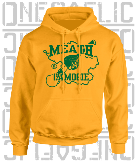 County Map Camogie Hoodie - Adult - Meath