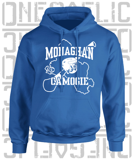 County Map Camogie Hoodie - Adult - Monaghan