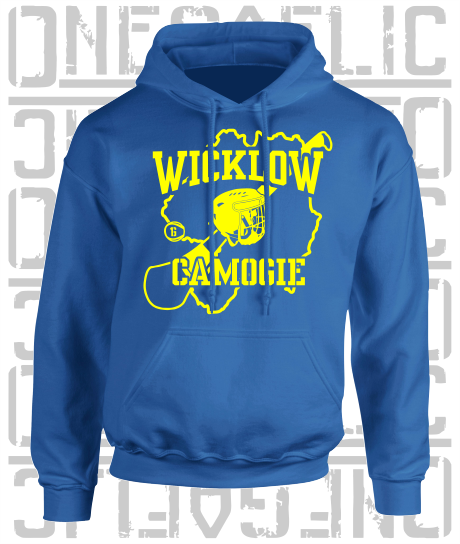 County Map Camogie Hoodie - Adult - All Counties Available