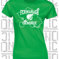 County Map Camogie Ladies Skinny-Fit T-Shirt - Fermanagh
