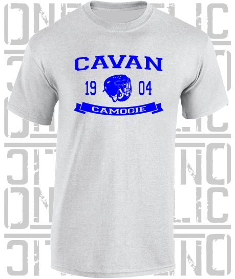 Camogie Helmet T-Shirt - Adult - Cavan