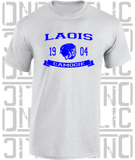 Camogie Helmet T-Shirt - Adult - Laois