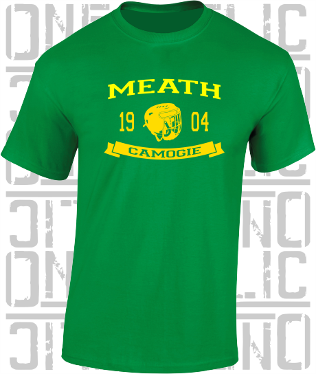 Camogie Helmet T-Shirt - Adult - Meath