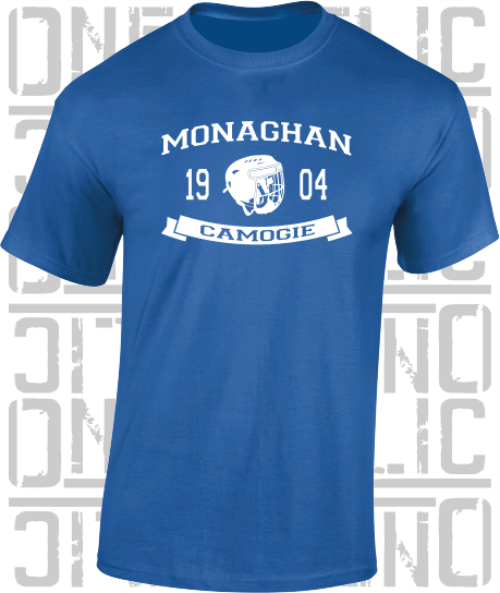 Camogie Helmet T-Shirt - Adult - Monaghan