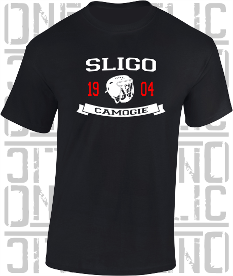 Camogie Helmet T-Shirt - Adult - Sligo
