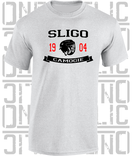 Camogie Helmet T-Shirt - Adult - Sligo