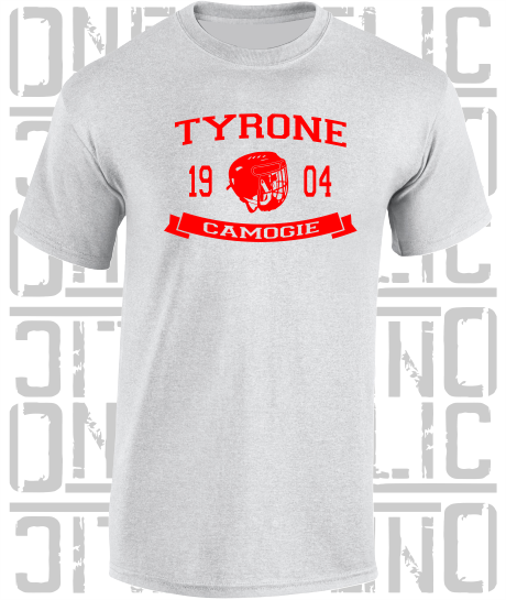 Camogie Helmet T-Shirt - Adult - Tyrone