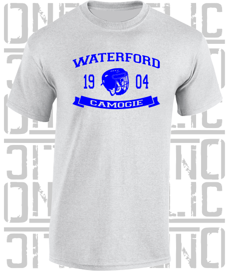 Camogie Helmet T-Shirt - Adult - Waterford