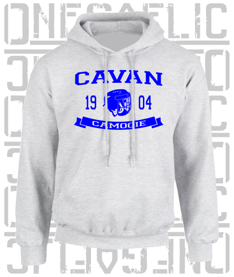 Camogie Helmet Design Hoodie - Adult - Cavan