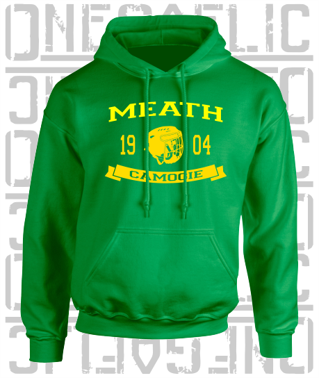Camogie Helmet Design Hoodie - Adult - Meath