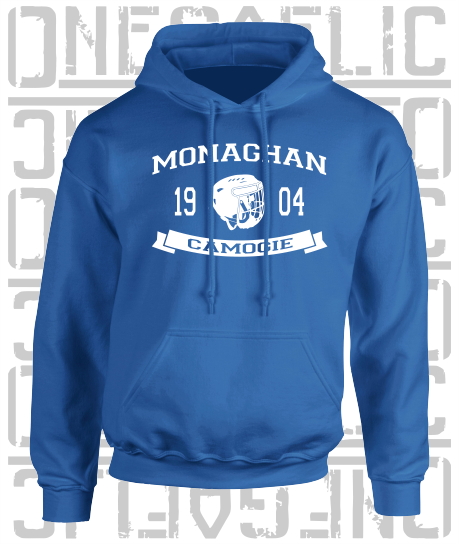 Camogie Helmet Design Hoodie - Adult - Monaghan