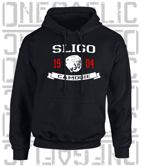Camogie Helmet Design Hoodie - Adult - Sligo