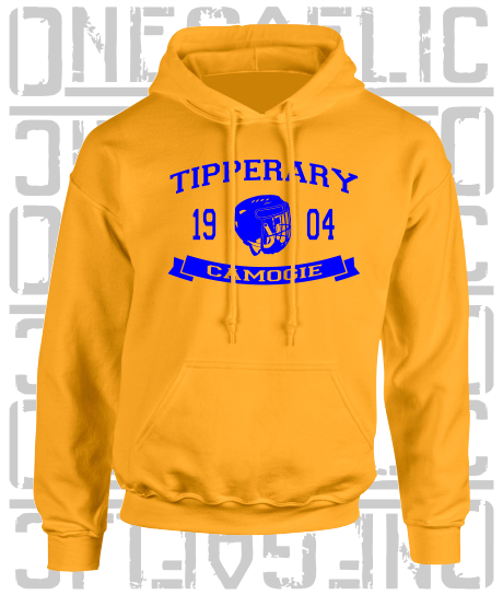 Camogie Helmet Design Hoodie - Adult - Tipperary