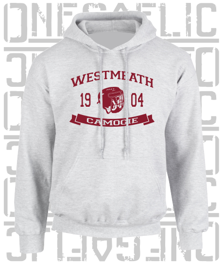 Camogie Helmet Design Hoodie - Adult - Westmeath