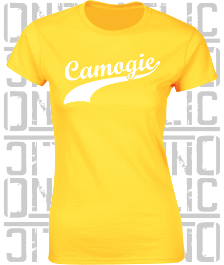 Camogie Swash T-Shirt - Ladies Skinny-Fit - Antrim