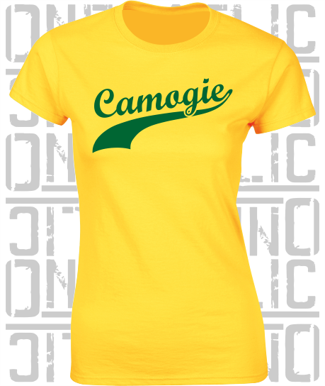 Camogie Swash T-Shirt - Ladies Skinny-Fit - Leitrim