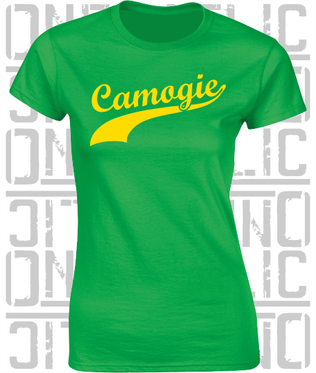 Camogie Swash T-Shirt - Ladies Skinny-Fit - Leitrim