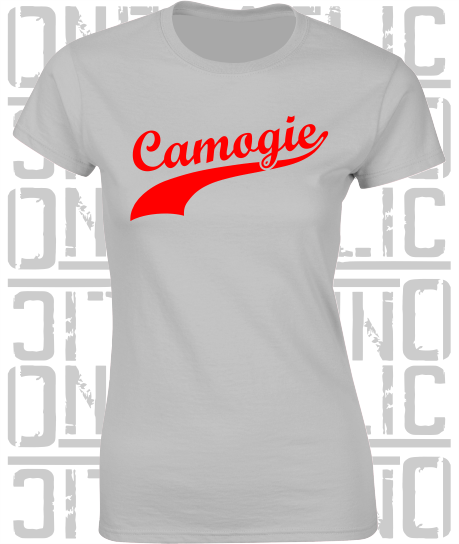 Camogie Swash T-Shirt - Ladies Skinny-Fit - Tyrone