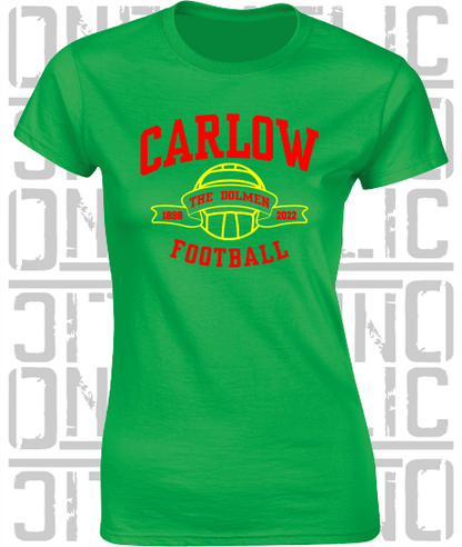 Football - Gaelic - Ladies Skinny-Fit T-Shirt - Carlow