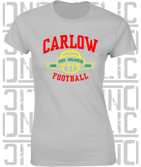 Football - Gaelic - Ladies Skinny-Fit T-Shirt - Carlow