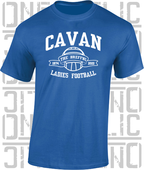 Ladies Football - Gaelic - T-Shirt Adult - Cavan