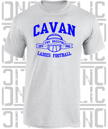 Ladies Football - Gaelic - T-Shirt Adult - Cavan