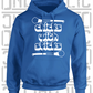 Chicks With Sticks, Camogie Hoodie - Adult - Laois