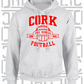Football - Gaelic - Adult Hoodie - Cork