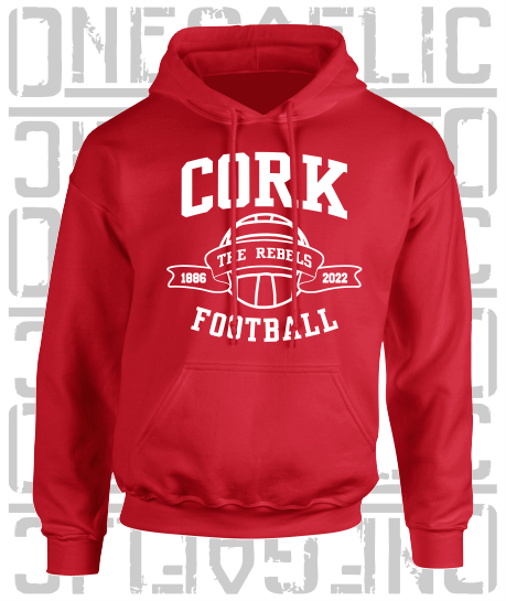 Football - Gaelic - Adult Hoodie - Cork