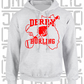 County Map Hurling Hoodie - Adult - All Counties Available